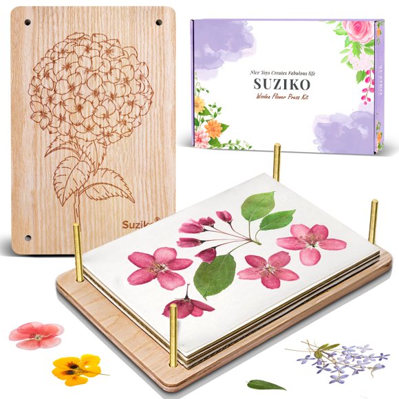 Kit de prensa de flores Suziko Large para adultos y niños