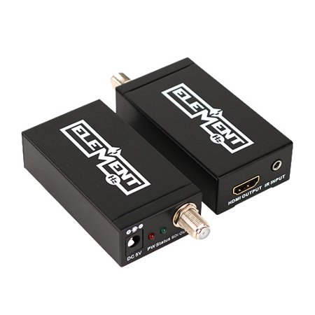 to connector hdmi f coaxial with HDMI Over Coax Single Extender Element Hz Single Coax