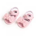 thumbnail image 5 of GYRATEDREAM Baby Girls Sandals Summer Shoes Outdoor First Walker Toddler Girls Shoes for Summer 0-18 Months, 5 of 8