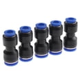 thumbnail image 2 of 5pcs accesorios neumáticos Push en conectores reductores rectos para la manguera de agua de aire Piezas neumáticas de plástico PG10-8 10 mm Agujero a 8 mm, 2 of 6
