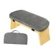thumbnail image 2 of Banco de meditación con cojín ergonómico antideslizante, taburete moderno y cómodo para el hogar. gris, 2 of 9