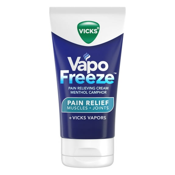 Vicks VapoFreeze Topical Pain Relief Cream, 3 oz