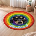 thumbnail image 3 of Sentmoon Bath Rugs Rugs for Living Room Customized Pet Pictures Crystal Velvet Carpets Around The Living Room and Bedroom Washable Cats and Dogs Gift Items, 3 of 5