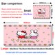 thumbnail image 1 of Hellos Cat Kittys-alfombrilla de ratón Kawaii para Gaming, alfombrilla antideslizante para ordenador portátil, Accesorios de escritorio, 1 of 4