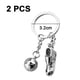 thumbnail image 2 of Mini llavero de fútbol lindo para hombres, mujeres, niños y niñas, suministros de favores de fiesta de fútbol de la Copa Mundial MFZFUKR CPB-CJZ839-1, 2 of 5