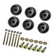 thumbnail image 1 of Kit de ruedas para plataforma de corte, accesorios para cortacésped, piezas de repuesto, kit de tornillería para Kit de 6 piezas, 1 of 9