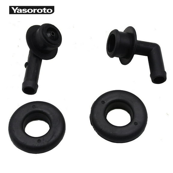 PCV CCV Air Vent Elbow Grommet Kit, Car Accessories, Air Vent Kit for Jeep Grand Traffy 2000-2004, 53013360AA, 4 P12 Set, 4.0L