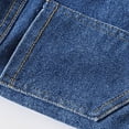 thumbnail image 5 of Shadoumai Stylish Girls Denim Bottom Pants for Everyday Comfort and Fit Autumn Casual Long Bottoms for Little Girls, 5 of 8