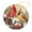style-5, variant on Cardinal Red Birds Berry Wreath Pine Cones Ornament Xmas Holiday Double-Sided Printed 3" Ceramic Christmas Ornament Holiday Ornament for Home Christmas Tree Decor Merry Xmas for Family & Friends
