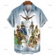 thumbnail image 3 of Camisa vintage para hombre con estampado 3D de Umbanda, nuevos diseños, camisetas de manga corta, moda urbana, hip hop, ropa para hombre, camisas de gran tamaño, blusa, 3 of 5