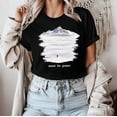 thumbnail image 4 of Moonlight Apparel Meant For Greater Shirt, Funny Meme Tee, Viral Motivational T-Shirt, Lonely Penguin Graphic Tee, Funny Nihilist Hiking Shirt for Adventurer, 4 of 6