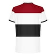 thumbnail image 3 of Khunlpohl Striped Short Sleeve for Mens Crewneck Basic Casual Tshirts Color Block Summer Loose Tees Tops, 3 of 5