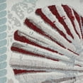 thumbnail image 5 of Home Dynamix Marine Sea Shells Coastal Starfish Indoor/Outdoor Area Rug, Ivory/Blue, 7'10"x10'2", 5 of 11