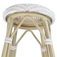 thumbnail image 4 of Afuera Living Tabouret de Bar de Patio en Aluminium 26 Pouces Blanc (Ensemble de 2), 4 of 5