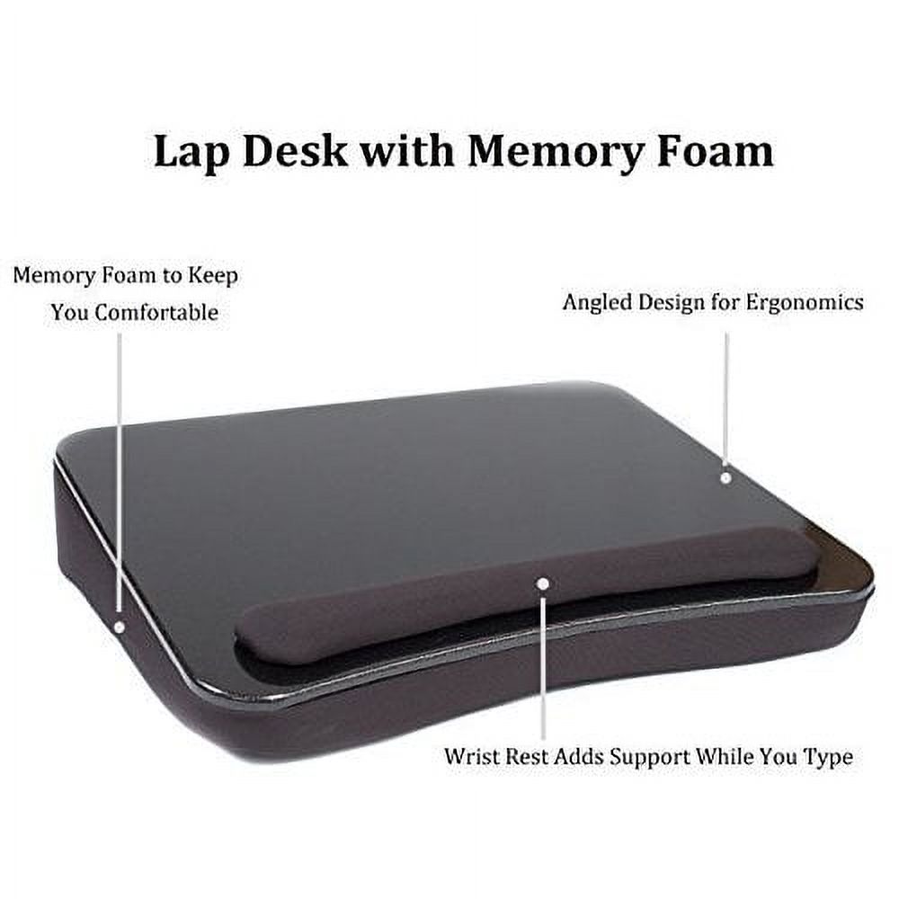 Sofia + Sam  All-Purpose Lap Desk Color: Black - image 4 of 5