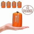 thumbnail image 1 of 4x Outdoor Emergency Thermal Waterproof Sleeping Bag Camping Survival Bivvy Sack, 1 of 5