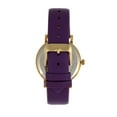 thumbnail image 2 of Sophie & Freda SAFSF5003 Sophie & Freda Budapest Leather-Band Womens Watch, Purple, 2 of 3