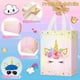 thumbnail image 4 of Bolsas para fiestas Locmeo Unicorn, reutilizables, no tejidas, 24 unidades, 4 of 7
