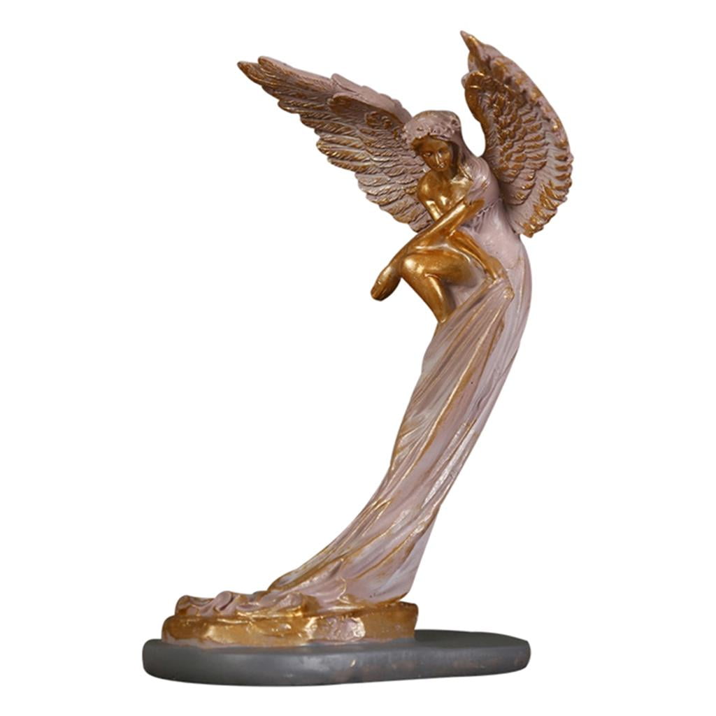 Redemption Angel Statue Sculpture TV Shelf Church Decor Ornaments Gifts 