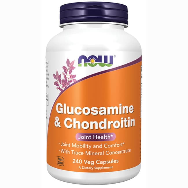 Glucosamine & Chondroitin with Trace Minerals - 240 Capsules