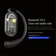 thumbnail image 4 of Auriculares inalámbricos Bluetooth 5.3 abiertos X18 Deportes In-Ear Pantalla digital para colgar en la oreja Modo de espera ultralargo, 4 of 5