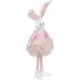 thumbnail image 4 of Northlight 1.25 ft Easter Ballerina Bunny Standing Easter Figure Polyester Decorative Figurine, 4 of 5