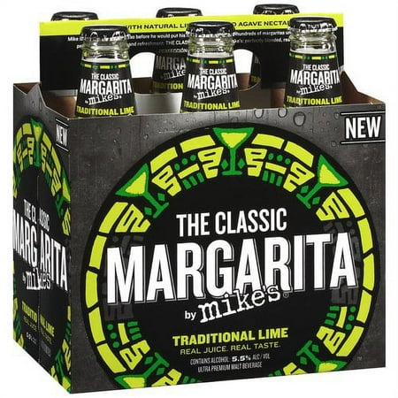 Mike's The Classic Traditional Lime Margarita Malt Beverage, 6 pack, 11.2 oz, 5% ABV