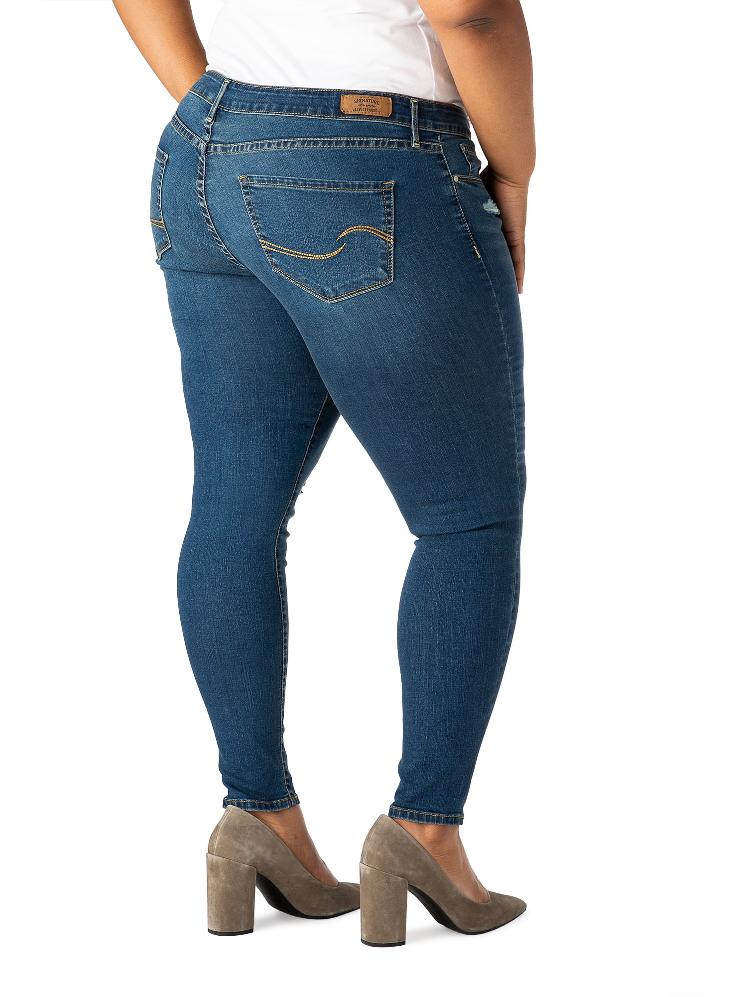 levi signature low rise jeggings