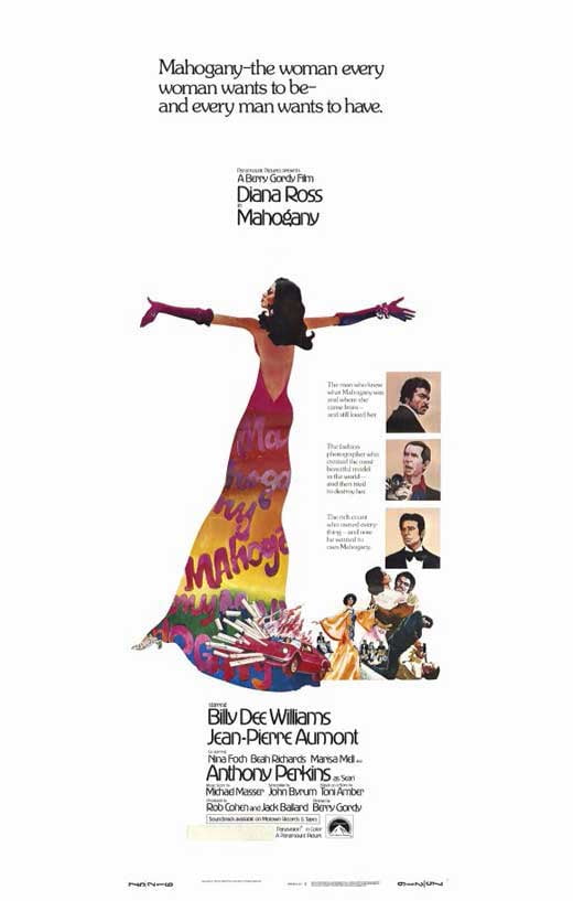 Mahogany movie POSTER (Style B) (11" x 17") (1975)