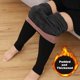 thumbnail image 2 of Leggings de cachemir YONGSHENG para mujer Pantalones gruesos Pantalones cálidos 65-130 kg, 2 of 5