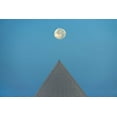 thumbnail image 2 of Grandmaison, Mike 32x23 Black Ornate Wood Framed with Double Matting Museum Art Print Titled - Canada, Ontario Full moon at Brock University, 2 of 4