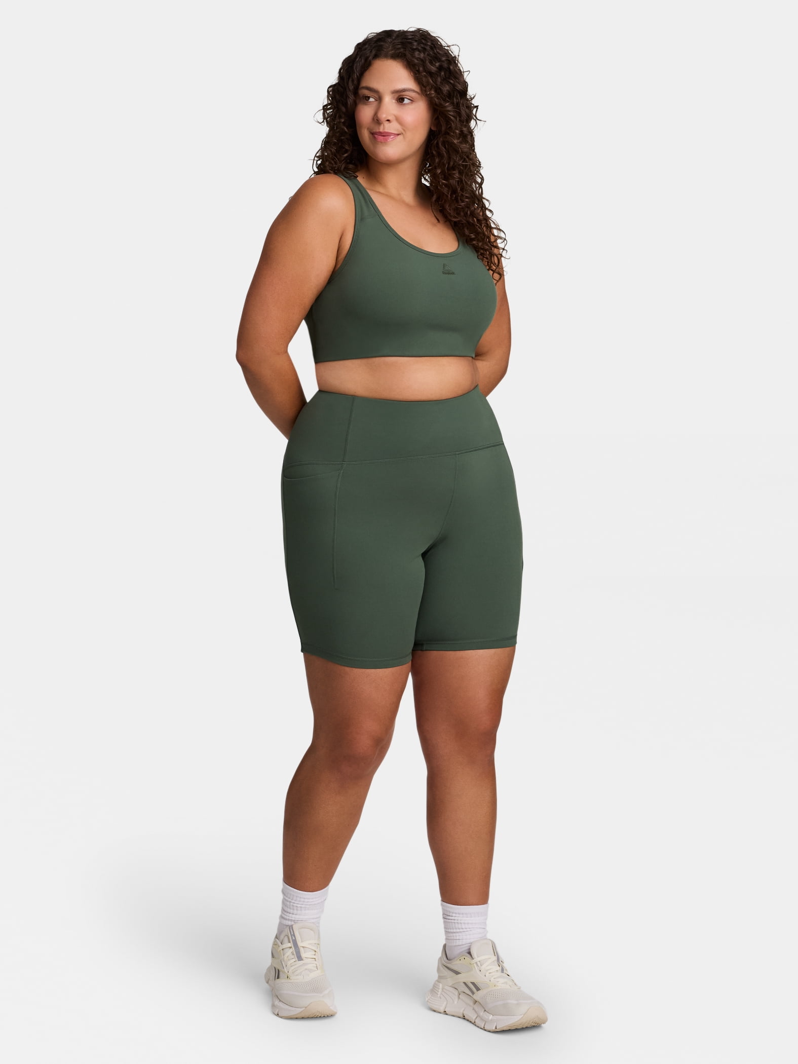 Reebok Women's Reflex High Rise Short, 7" Inseam, Sizes XS-4X