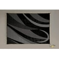 thumbnail image 2 of Mings Mark GA8111WL Reversible Mat w/110V LED Lights, 8' x 11', Black/Silver, 2 of 2