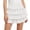 White, variant on Girls Ruffle Tiered Mini Skirt Kids High Waist Flowy Boho Mini Skorts Summer Layered Ruffle Skirts 3-13 Years
