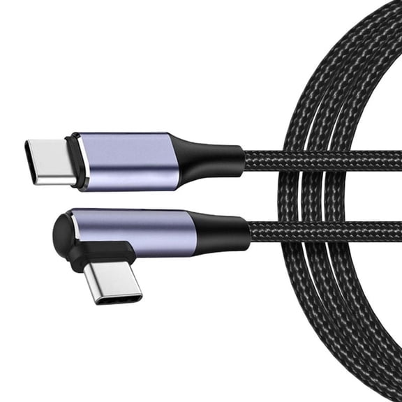 USB C Cable 100W USB C to USB C Cable USB C to USB C Fast Charging Nylon Braided USB C to USB C Cable for Phone
