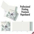 thumbnail image 4 of The Best Card Company - 12 Assorted Blank Note Cards (4 x 5.12 Inch) - Boxed All Occasion Notecards Bulk (4 Designs, 3 Each) - Peaceful Petals MQ4611OCB-B3x4, 4 of 4
