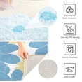 thumbnail image 6 of IAUYY 24x16 Inch Bath Mat Thick Soft Plush Shower Mat TPR Backing Material Non Slip Bath Mats for Bathroom for Tub Shower Hotel Daisy, 6 of 9