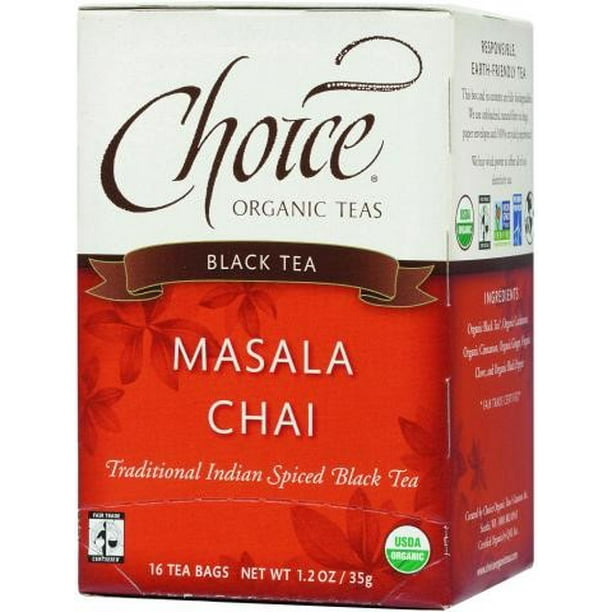 Choice Organic Teas Black Tea Masala Chai 16 Bags