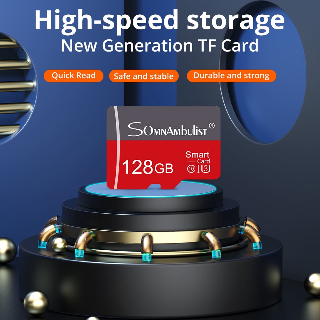 High speed mini SD memory card 8GB 16GB 32GB 64GB 128GB suitable for smartphones, gaming consoles, cameras, dash cams, etc