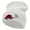 White, variant on Car Wedding Balloons Embroidered 12 Inch Long Knitted Beanie - Navy OSFM