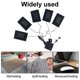 thumbnail image 5 of Farfi Electric Heated Pad Good Stability Washable Adjustable Three Gear Switch Waterproof Carbon Fiber Keep Warm Power Saving 5 In 1 Usb Electric Clot, 5 of 5