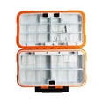 thumbnail image 1 of yingyy Tackle Box Portable Syurdy ABS Carp Fishing Baits Boxes Multifunctional Storage Case Professional BaitContainer L Orange, 1 of 6