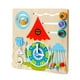 thumbnail image 3 of Tablero sensorial de madera para actividades, juguete de aprendizaje, motricidad fina, Montessori, temprano estilo C, 3 of 9