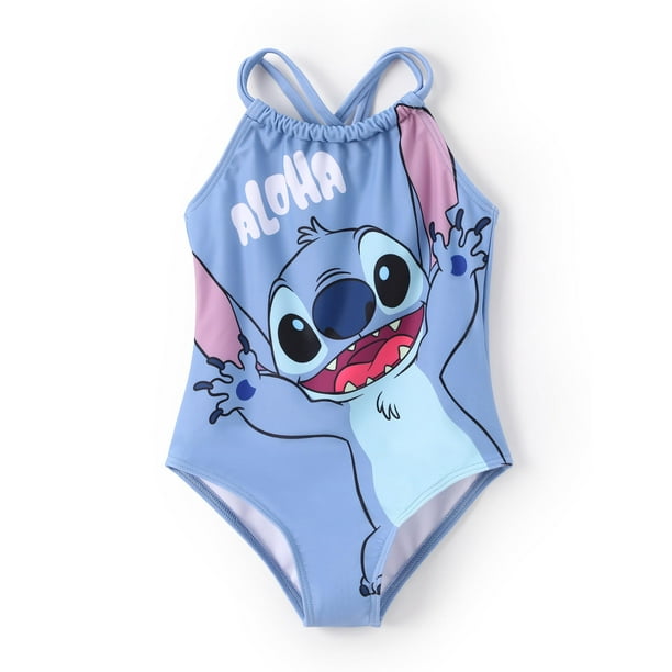 Traje de baño Disney Stitch Lilo & Stitch UPF 50+ para niñas de 12 a 13 años