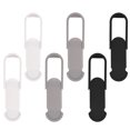 thumbnail image 1 of 6PCS Computer Camera Lid Compact Webcam Cover Privacy Protective Web Camera Cover Multi-purpose Camera Cover for Phone Computer (White+Black+Silver Gray), 1 of 9