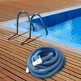 thumbnail image 4 of Pool Central Spiral Wound EVA Vacuum Hose with White Cuffs 27' x 1.25" - Blue, 4 of 4