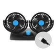 thumbnail image 6 of Car Fan Dual Heads Strong Winds Low Noise for Vehicle Car Truck SUV RV, 6 of 11