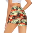 thumbnail image 3 of Haiem Colorful Hawaii Palms Women's 2 in 1 Running Shorts - Lightweight Athletic Workout Gym Yoga Breathable Sports Shorts Liner with Phone Pockets-XX-Large, 3 of 9