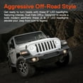 thumbnail image 2 of Faros LED TRUE MODS de 9 pulgadas para Jeep Wrangler JL JLU JT, 2 of 8
