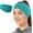 Turquoise, variant on 1/2/3Pcs Winter Fleece Ear Warmers Muffs Headband for Men Women Kids Ski Running Cycling